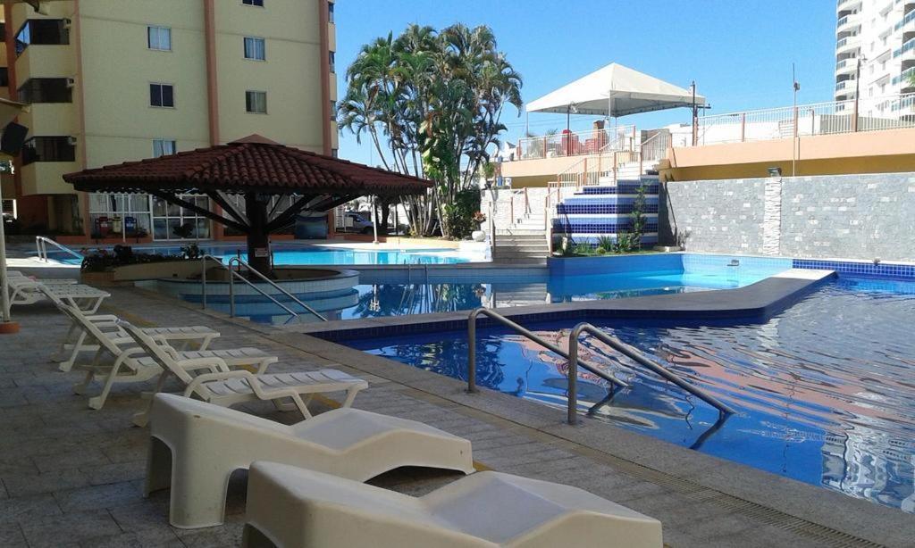 Caldas Novas - Go - Apartamento Parque Das Aguas Quentes Bloco 1 - Em Frente Clube Prive Luaran gambar